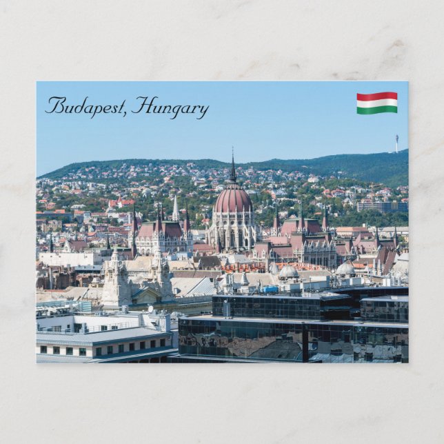 Hungarian Parliament - Budapest, Hungary Postcard (Front)