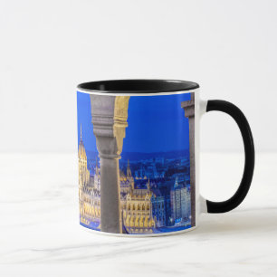 Hungarian Parliament Building at Dusk Mug