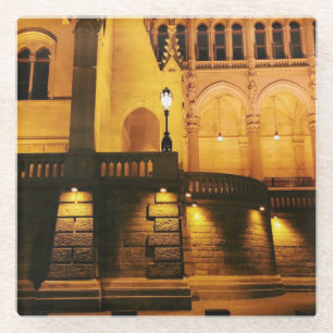 Hungarian Parliament Building  Glass Coaster