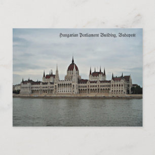 Hungarian Parliament Building Postcard