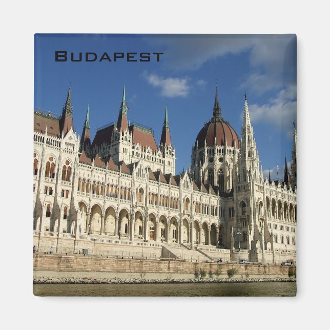 Hungarian Parliament Magnet (Front)