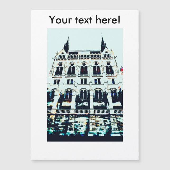 Hungarian Parliament painting (Front)