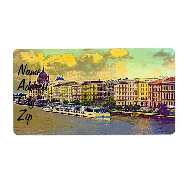 Hungarian Parliament painting (Front)