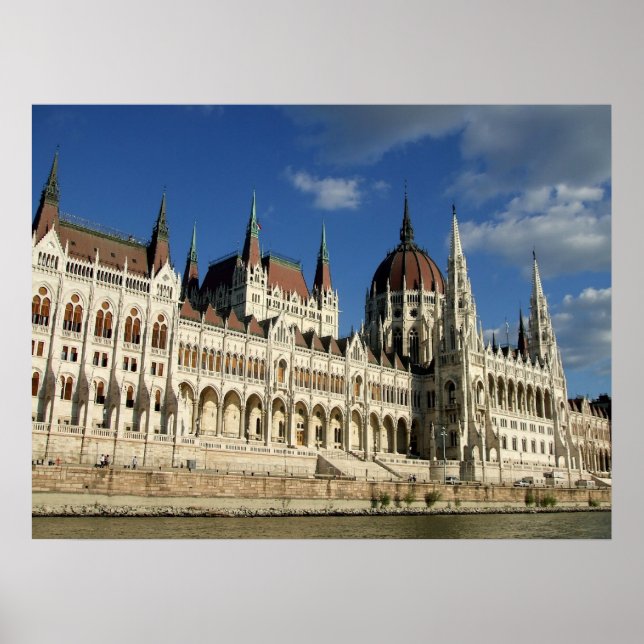 Hungarian Parliament Poster (Front)