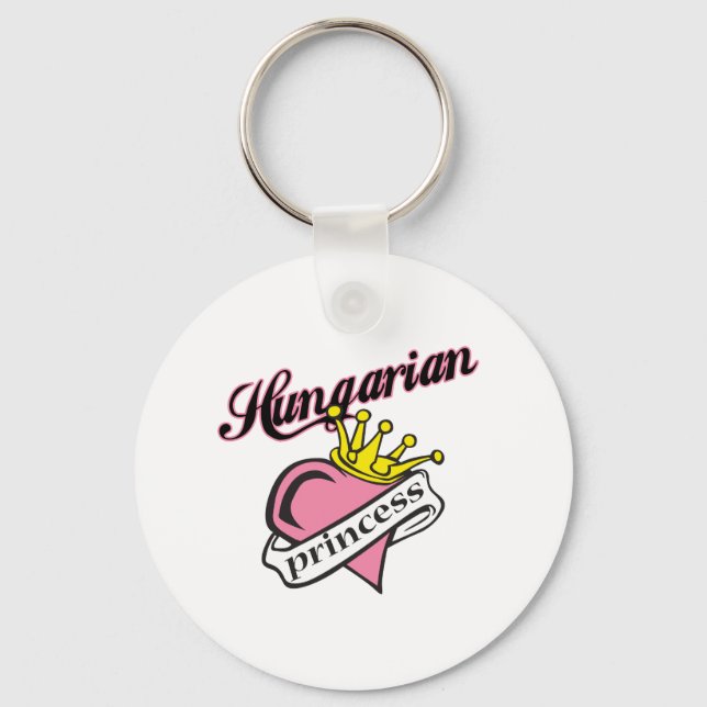 Hungarian Princess Key Ring (Front)