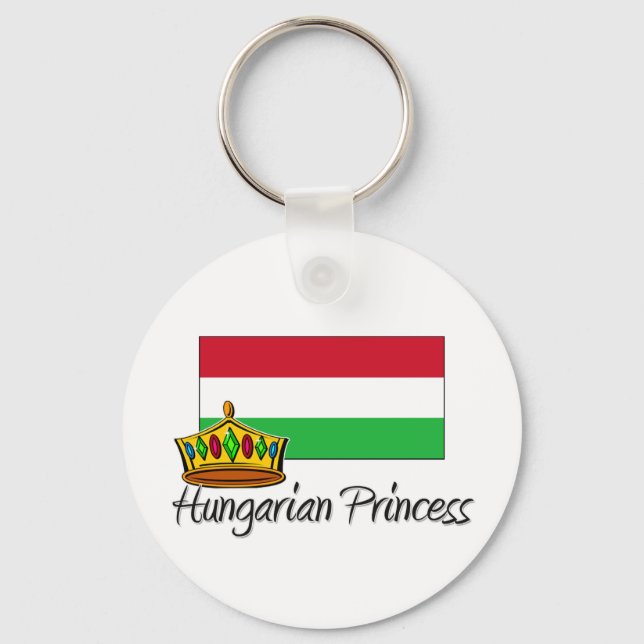 Hungarian Princess Key Ring (Front)