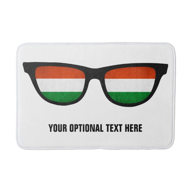 Hungarian Shades custom bath mats (Front)
