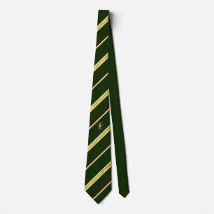 Hungarian stripes flag tie