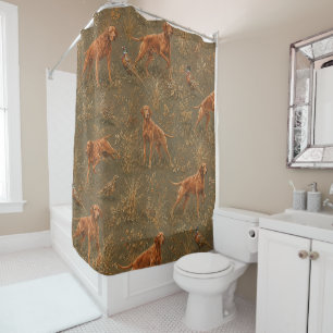 Hungarian Vizsla Art Shower Curtain