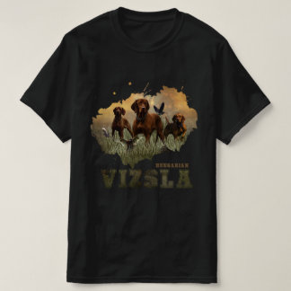 Hungarian Vizsla Art  T-Shirt