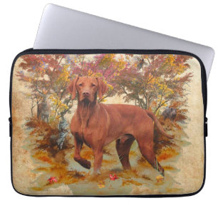 Hungarian Vizsla art Throw Pillow Glass Coaster C Laptop Sleeve