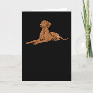 Hungarian Vizsla Dog Gift Idea Card
