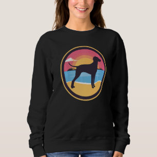 Hungarian Vizsla Dog Retro  16 Sweatshirt