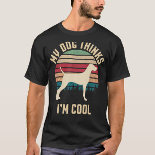 Hungarian Vizsla Dog Retro 4 T-Shirt