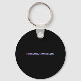 Hungarian Warmblood Horse Breed Horseback Riding Key Ring