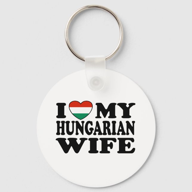 Hungarian Wife Key Ring (Front)
