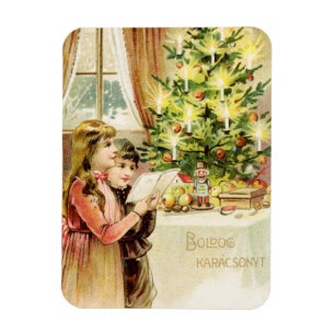 Hungarian Xmas 1902 Magnet