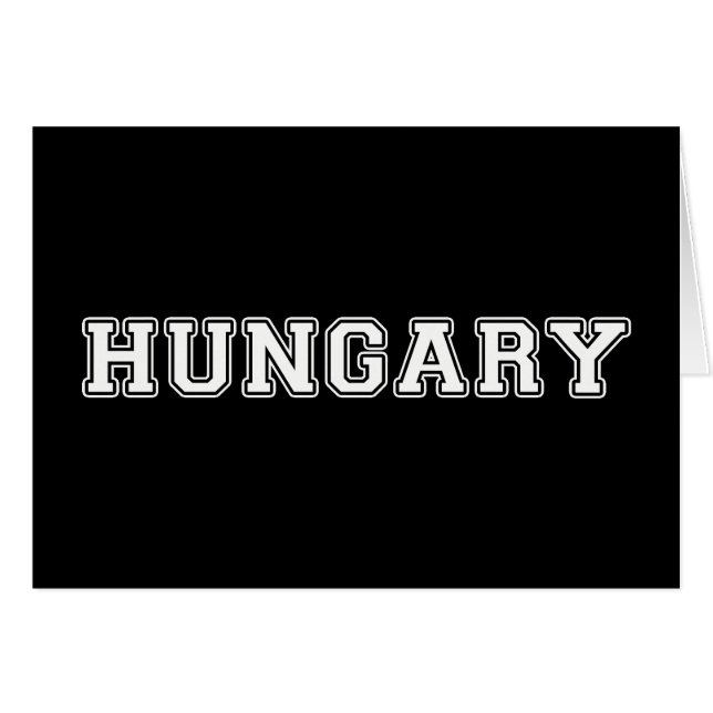 Hungary (Front Horizontal)