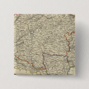 Hungary 15 Cm Square Badge