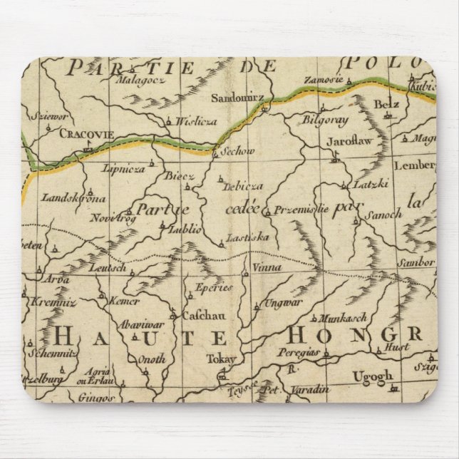 Hungary 3 mouse pad (Front)