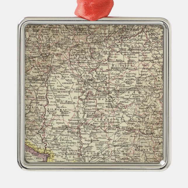 Hungary 4 metal ornament (Front)