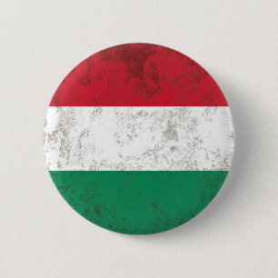 Hungary 6 Cm Round Badge