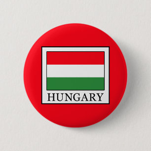 Hungary 6 Cm Round Badge