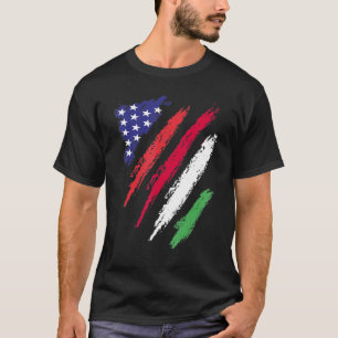 Hungary American Grown Flag USA Patriot Heritage M T-Shirt