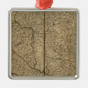 Hungary and Romania Metal Ornament