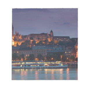HUNGARY, Budapest: Castle Hill, Calvinist Church Notepad