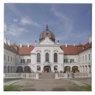 Hungary, Budapest, Godollo: Royal Mansion, Home Ceramic Tile