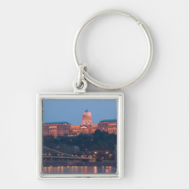 HUNGARY, Budapest: Szechenyi (Chain) Bridge, Key Ring (Front)