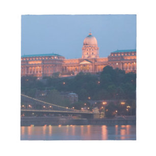 HUNGARY, Budapest: Szechenyi (Chain) Bridge, Notepad