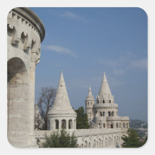 Hungary, capital city of Budapest. Buda, Castle Square Sticker