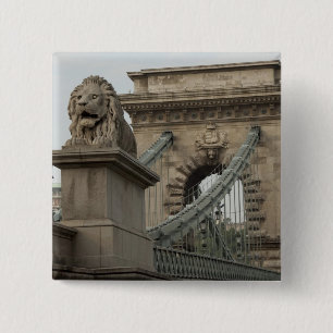 Hungary, capital city of Budapest. Historic 2 15 Cm Square Badge