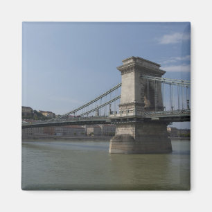 Hungary, capital city of Budapest. Historic 3 Magnet