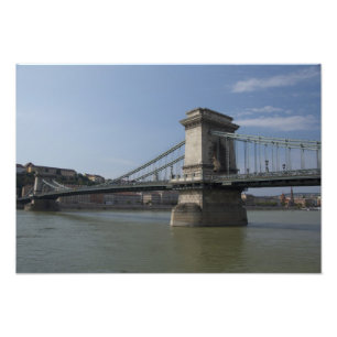 Hungary, capital city of Budapest. Historic 3 Photo Print