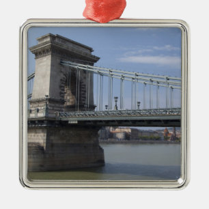 Hungary, capital city of Budapest. Historic Metal Tree Decoration
