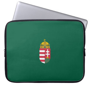 Hungary coat arms country symbol magyar emblem fla laptop sleeve