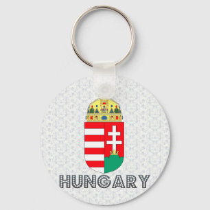Hungary Coat of Arms Key Ring