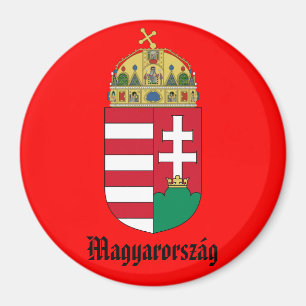 Hungary* Coat of Arms Magnet