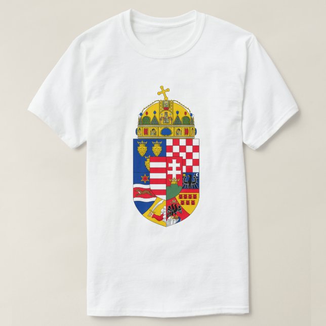 Hungary Coat Of Arms Shirt (Design Front)