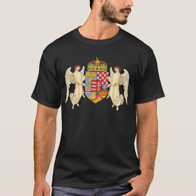 Hungary Coat Of Arms T-Shirt (Front)