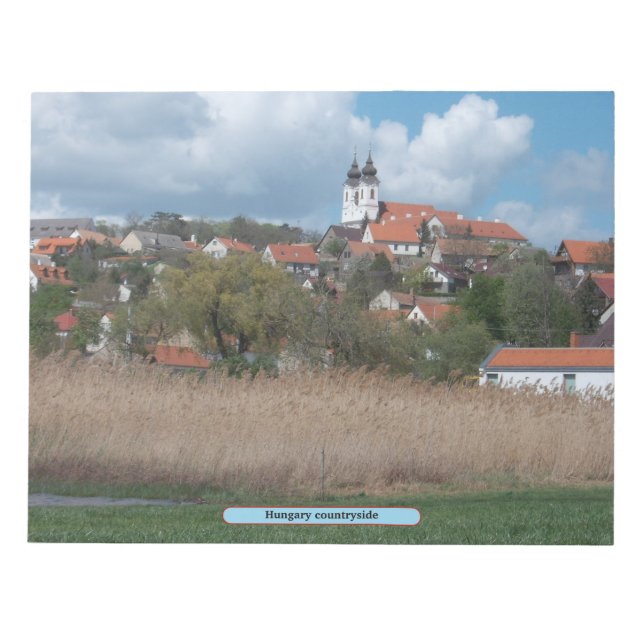 Hungary countryside notepad (Front)