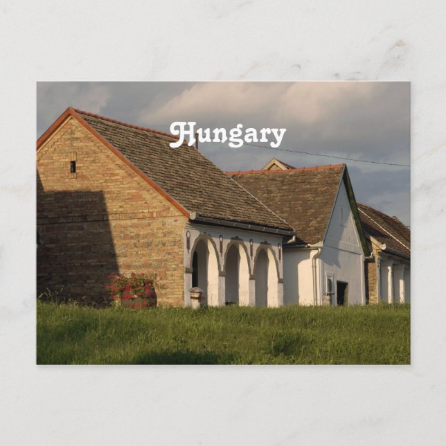 Hungary Countryside Postcard (Front)