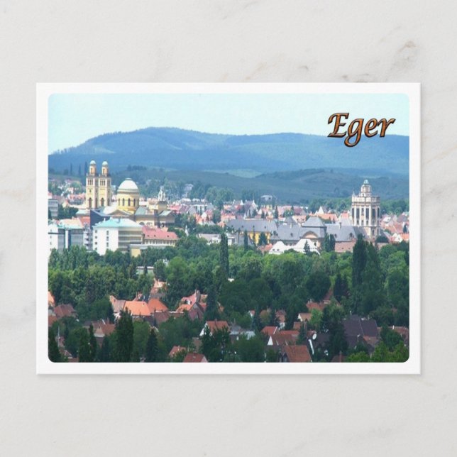 Hungary - Eger- Postcard (Front)
