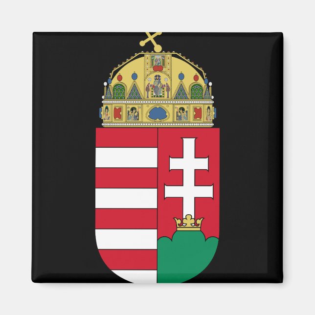 hungary emblem magnet (Front)