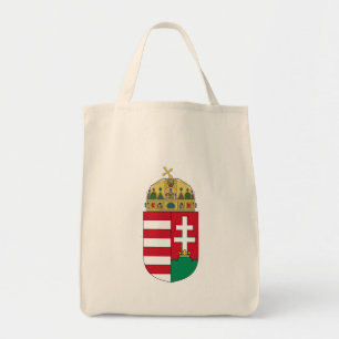 hungary emblem tote bag