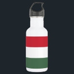 Hungary Flag 532 Ml Water Bottle<br><div class="desc">Patriotic flag of Hungary.</div>