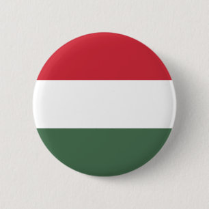 Hungary Flag 6 Cm Round Badge